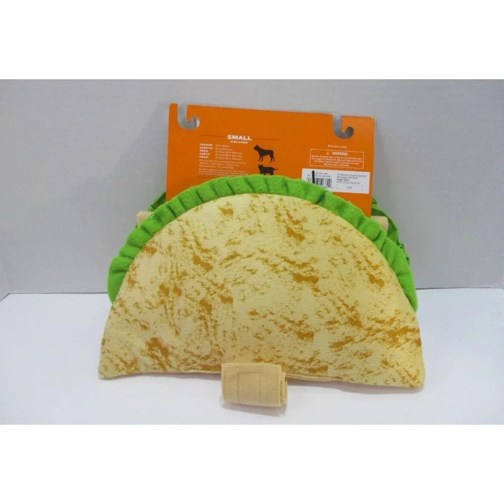 Dog Taco Halloween Dress Up‎ Costume Clothes Plush Padded Hyde And Eek Medium